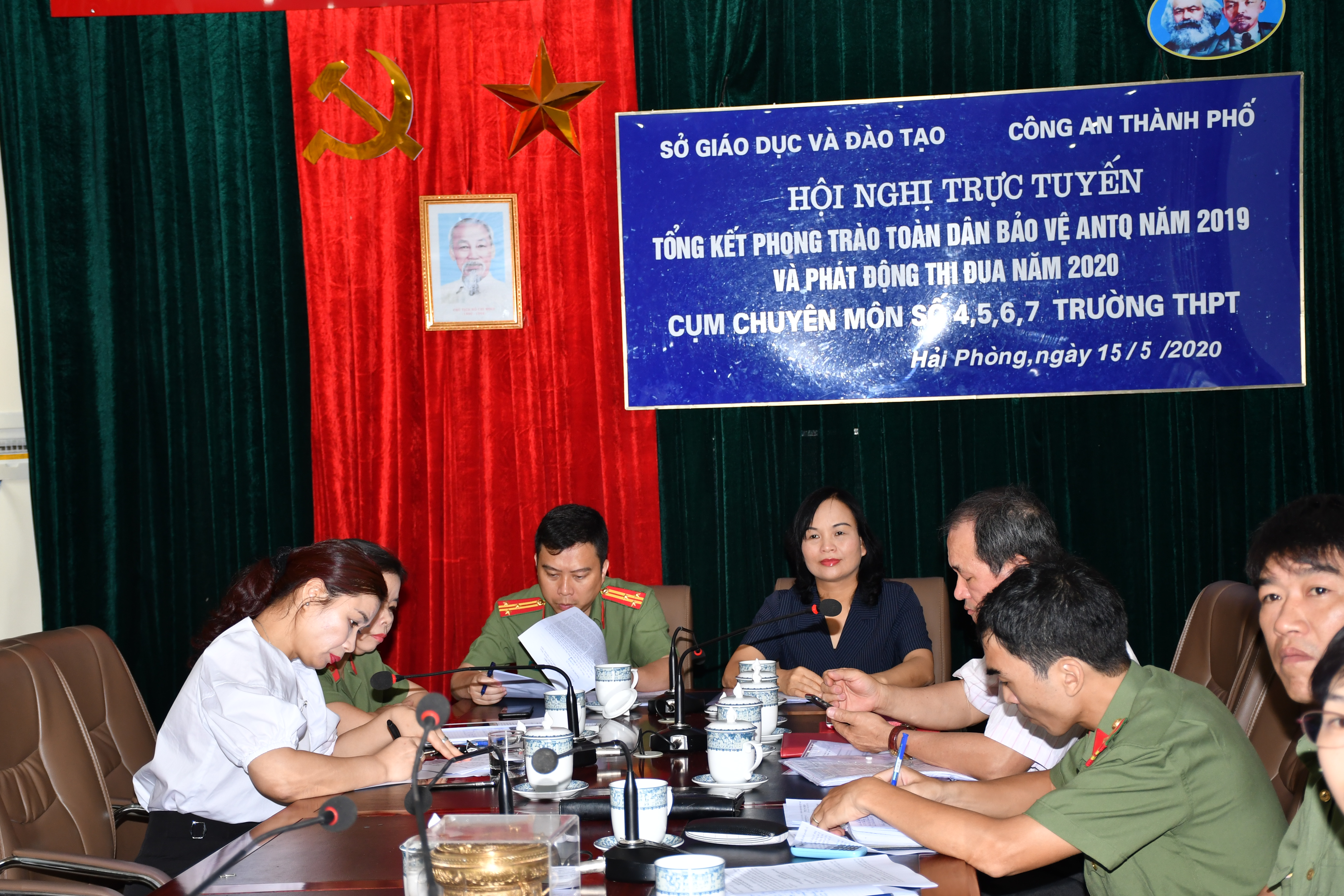 Sở Giáo dục và Đào tạo thành phố - Công an thành phố: Phát động phong trào thi đua toàn dân bảo vệ An ninh Tổ quốc